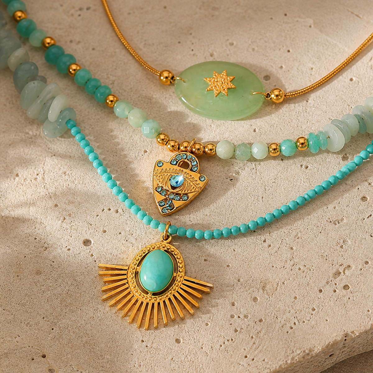 Close-up of Emerald Ritual showing its design and finish