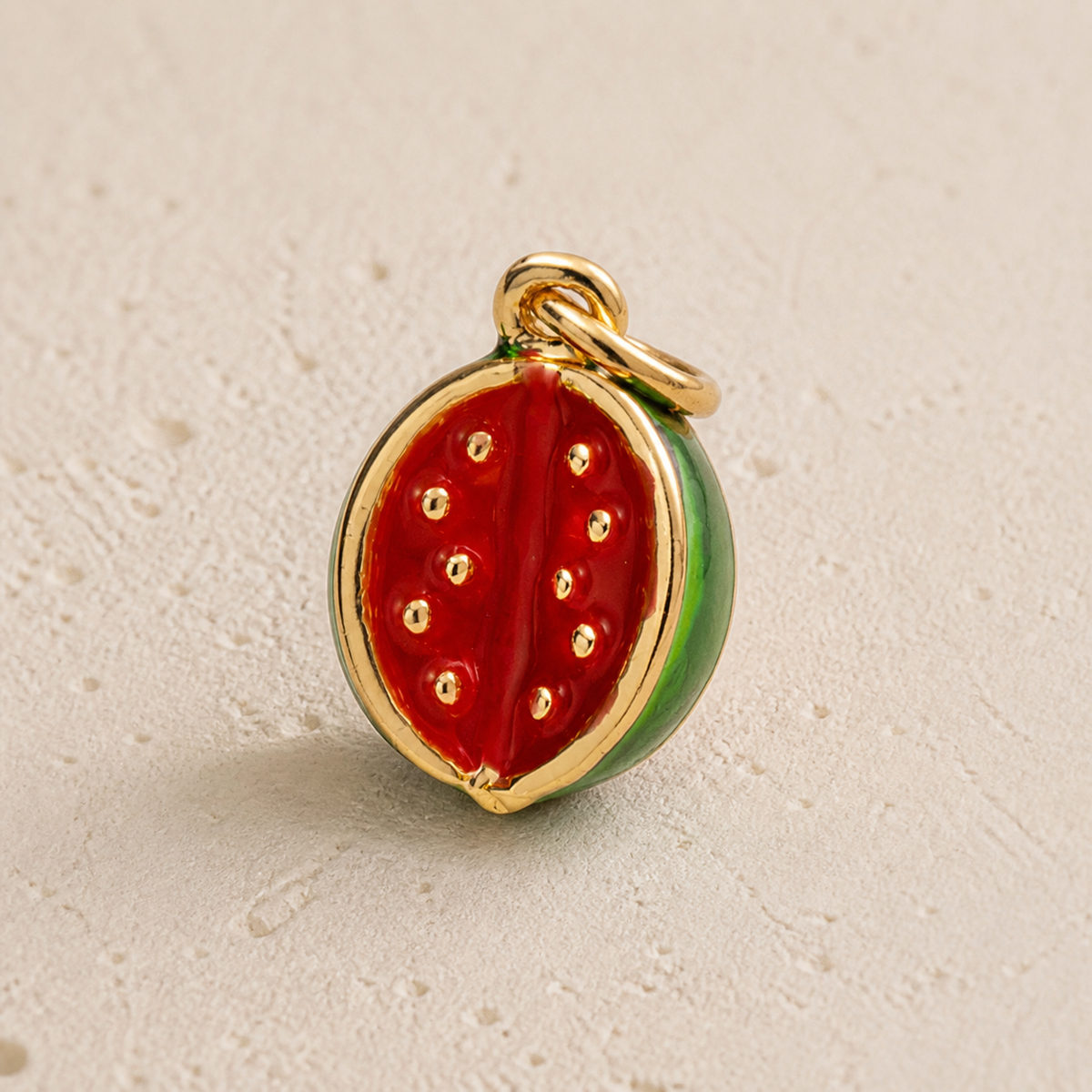 Close-up of The watermelon showing its design and finish